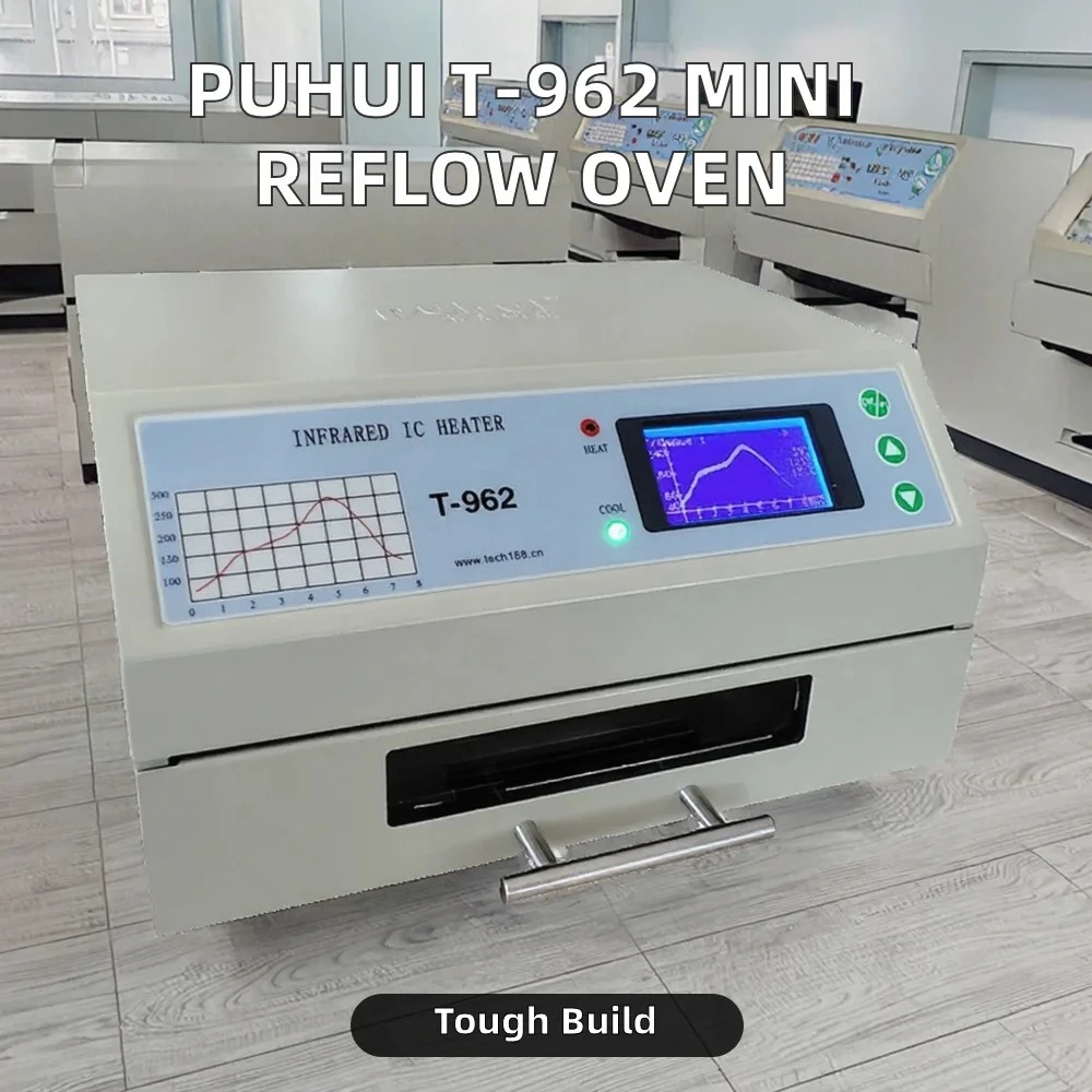 T-962 Mini PCB Reflow Oven with  IC Heater New Condition for Research & Development Proofing
