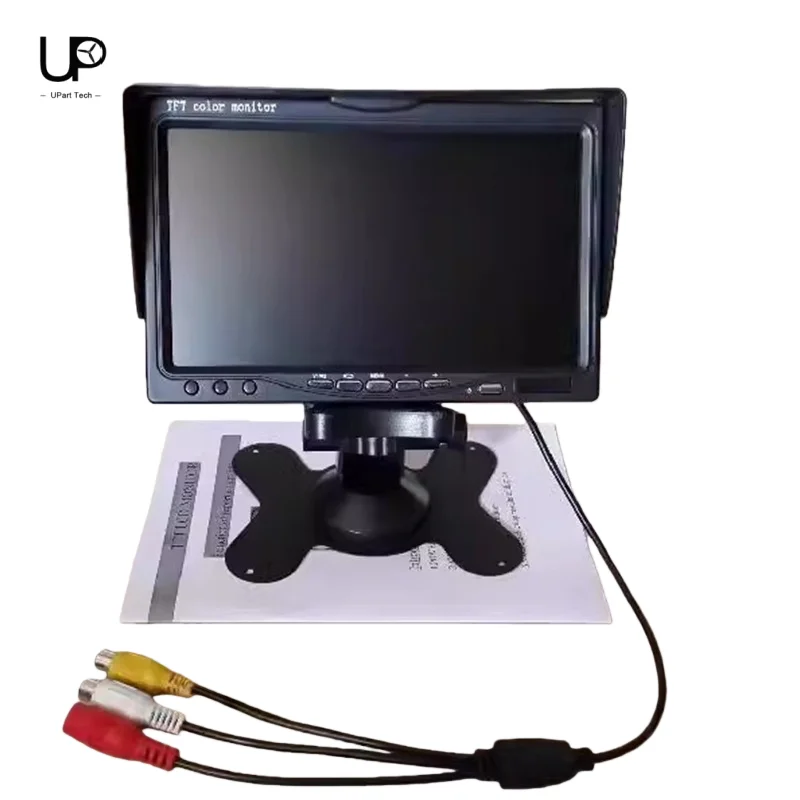 

1.2G приемник беспроводной FPV передача изображения цифровой дисплей видеоприемник беспроводной мониторинг 7-дюймовый экран снежинки