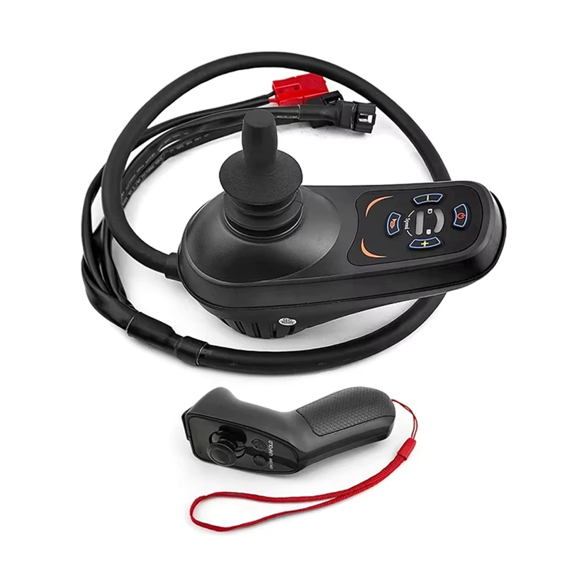 

24V Dual Drive Brushed Motor Joystick Controller With Remote Max Current 45A For Indoor Electric Wheelchair Bike-A99F