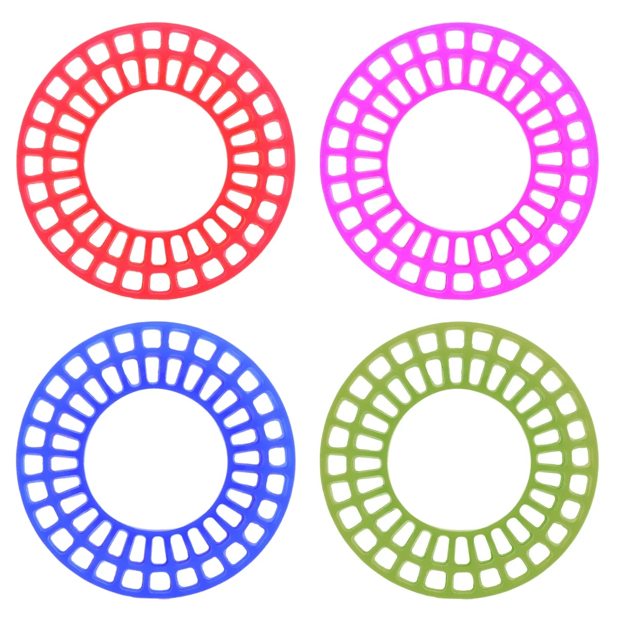 1/18 1/24 Waterproof 1.0'' Silicone Rubber Tire Inserts For Outer Diameter 58-63mm Insert Foam For Rc Crawler TRX4M SCX24 Fcx24
