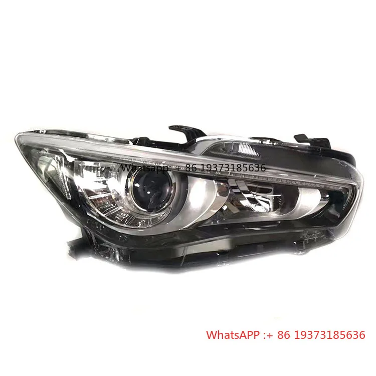High Quality Aftermarket Car Headlamps for INFINITI Q50 2014-2017 6000k Color Temperature Front Lamps