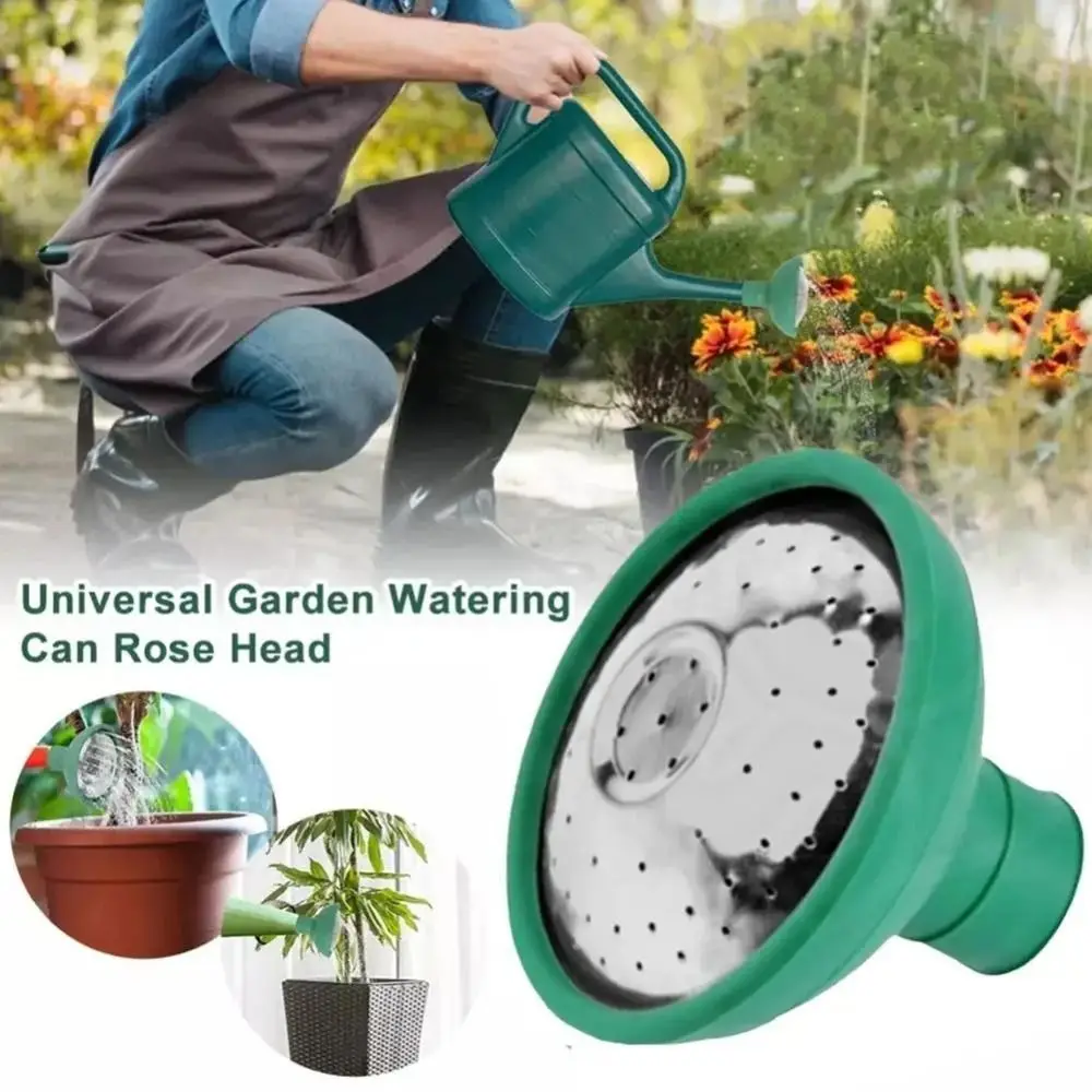 

2pcs Shock-proof Watering Can Head Plastic Widely Compatible Sprayer Nozzle Adjustable Water-saving Water Sprinkler Rose Head