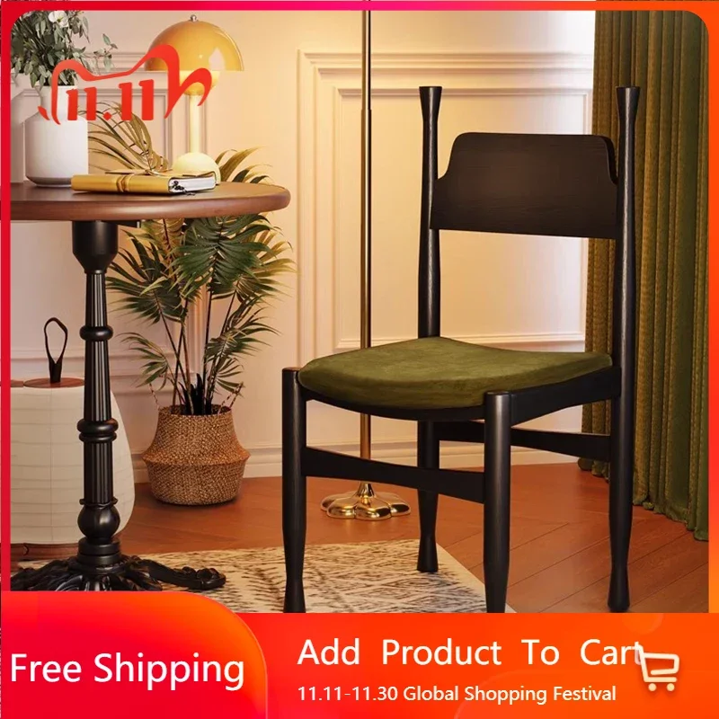 

Французские стулья для гостиной из цельного дерева, роскошные современные винтажные стулья для спальни, дизайнерская напольная мебель Meubles De Salon