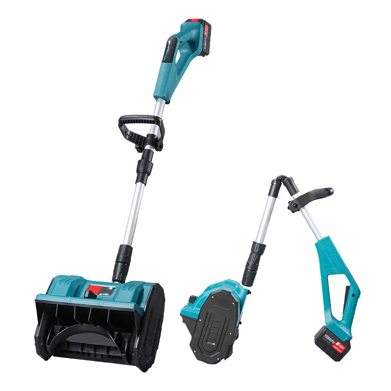 Spazzaneve elettrico invernale Batteria al litio Spazzatrice da neve Pala da neve senza fili Cortile Superficie stradale