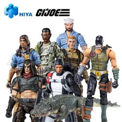 HIYA 1/18 4inch Action Figure Exquisite Mini Series G.I.JOE Cobra Viper Croc Master Fiona Flint Beach Head Zartan Anime For Gift