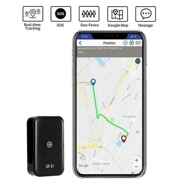 GF-07/09/21 Mini GPS Tracker Car GPS Locator WIFI+GPS+LBS Anti-theft Anti-lost Device for Vehicle Pets Kids Olders Wallent