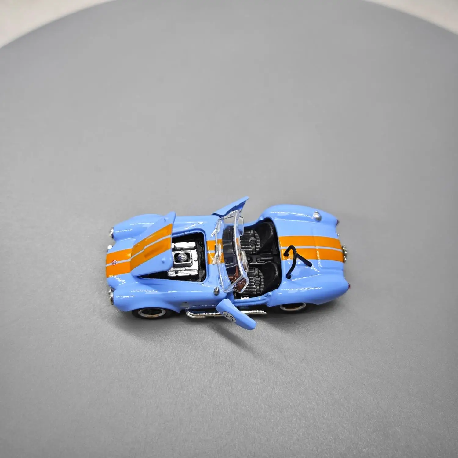 

ACME 1:64 SHELBY COBRA Shelby Cobra 427 S/C # 45 Sky Blue SC-705-45 Advanced Car Model Collectibles