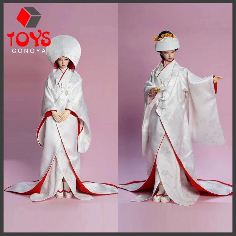 2024 Q1 KID KING 1/6 KKP002 Japanese Bridal Action Figure Head Sculpt Clothes Set 12