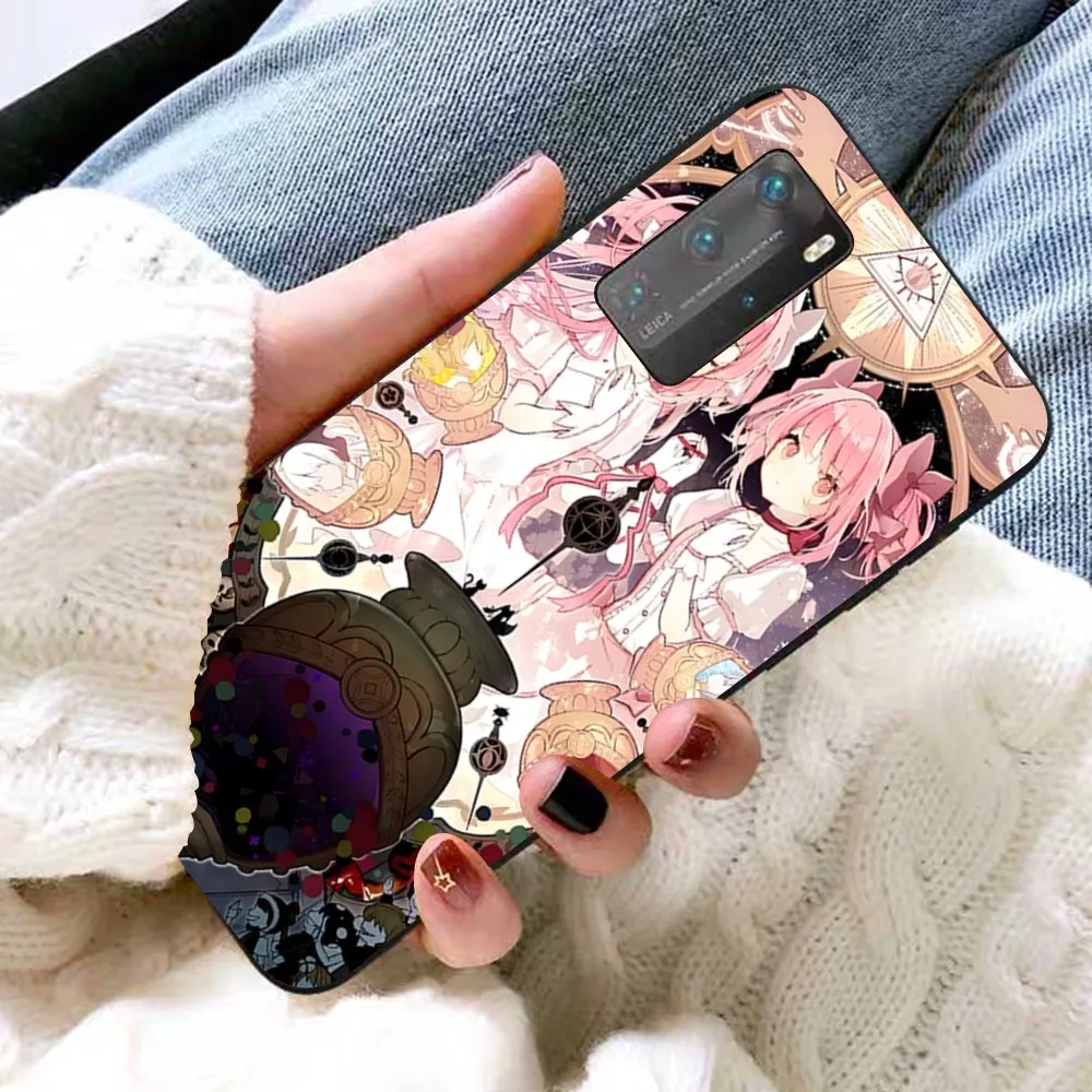 Magical Girl Madoka Magica Phone Case For Redmi 8 9 10 pocoX3 pro for Samsung Note 10 20 for Huawei Mate 20 30 40 50 lite