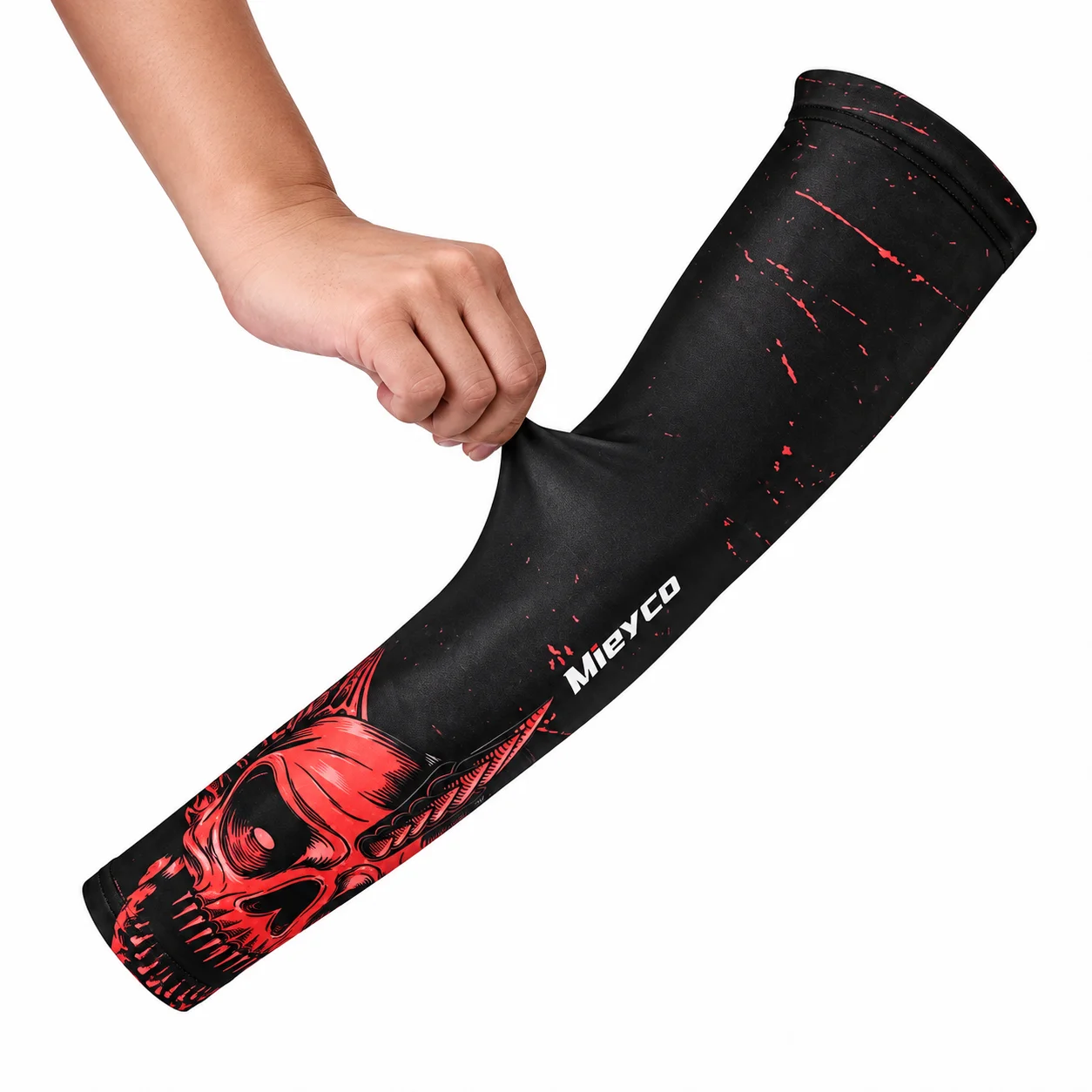 Mieyco UV Protection Arm Sleeves Cooling Compression Sun Sleeves for Cycling Running Basketball Fishing Outdoor Sports
