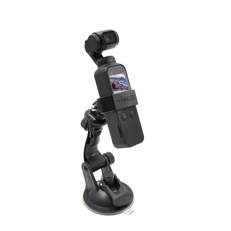 Car Suction Cup Kit Fixed Bracket Gimbal Adapter Clip Holder for DJI Pocket 3 Osmo Pocket 1/ 2 Camera  Accessories