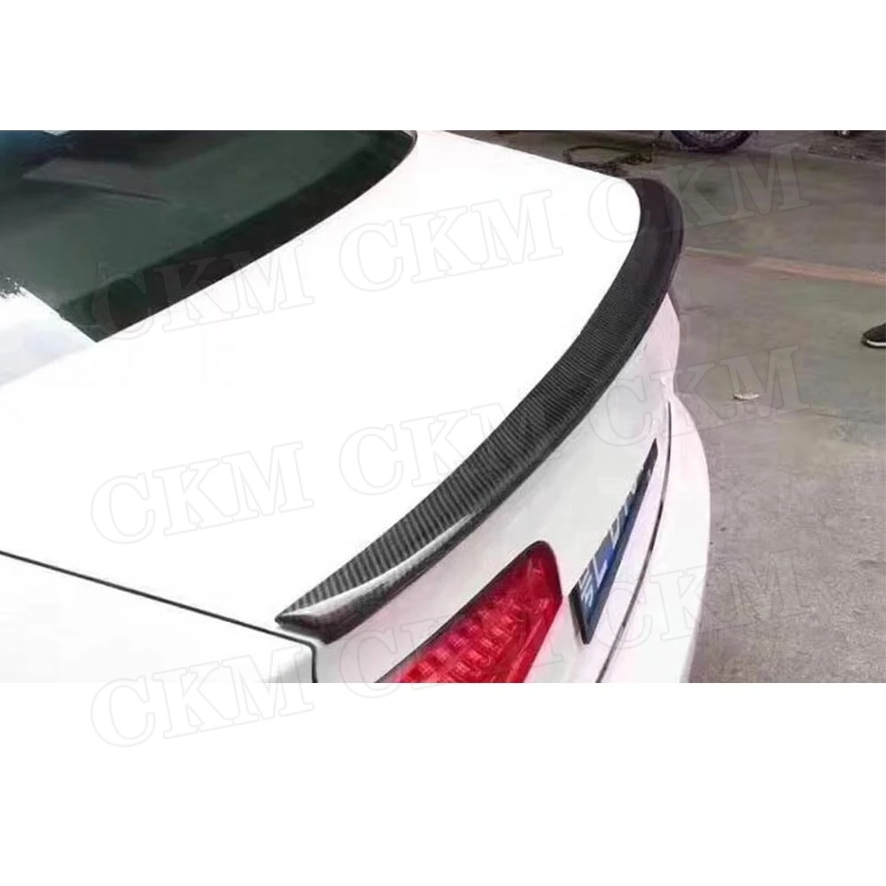 

Carbon Fiber Rear Spoiler Boot Trunk Duck Wings for Audi A4 B8.5 Sedan 2013-2016 S4 Style Spoiler