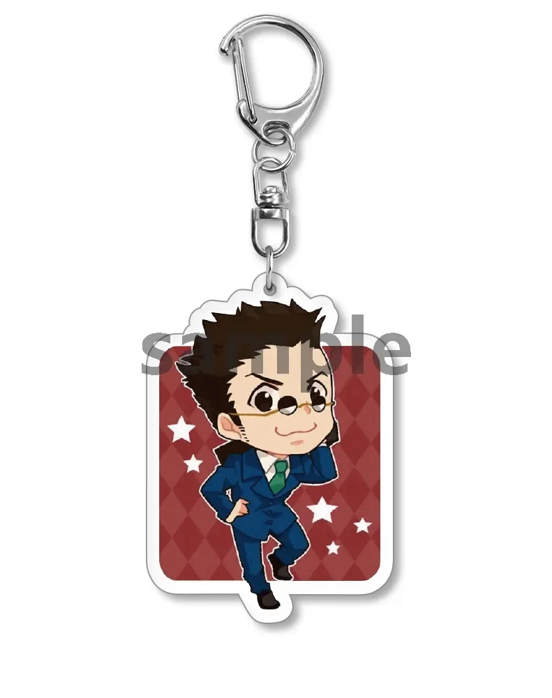 New Hunter X Hunter Anime Killua Zoldyck Kurapika Key Chains Q Cartoon Keychain Cosplay Plastic Pendant Keyring