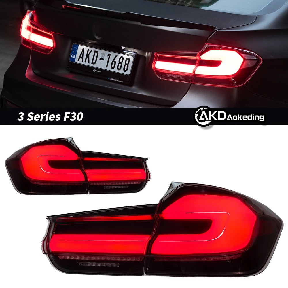 Poland Local Shipping For BMW F30 LED Tail Lights 2013-2018 M3 3 Series 325i 330i Brake Drl Signal Stop Automotive Accessories