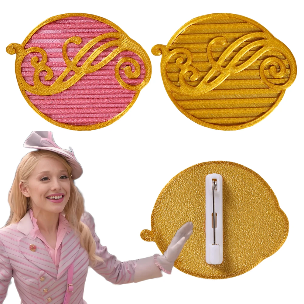 

Фильм Wicked 2, значок Глинды, Эльфабы для косплея, школьный значок ведьмы, аксессуары для костюма, реквизит, наряды для карнавала на Хэллоуин