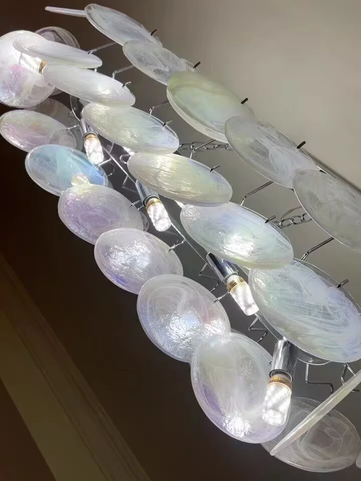 French American Retro Led Crystal Chandelier Home Decoration Living Room Bedroom Palace Style Villa Restaurant Hotel Lighting