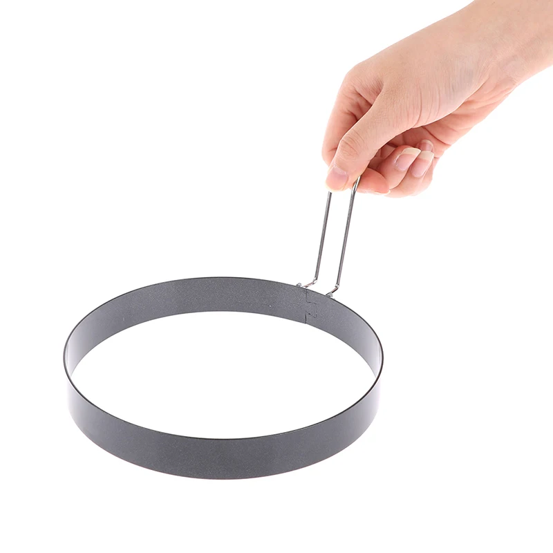 9/10/15/20cm Pancake Ring Mold Metal Fried Egg Shaper Non Stick Egg Cooking Ring Homemade Round Omelet Mold