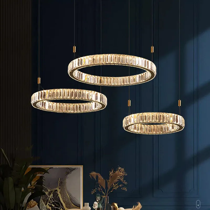 

Luxury Crystal Chandelier Home Decor Lights Indoor Lighting Ceiling Lamp Hanging Light Led Chandeliers for Living Room
