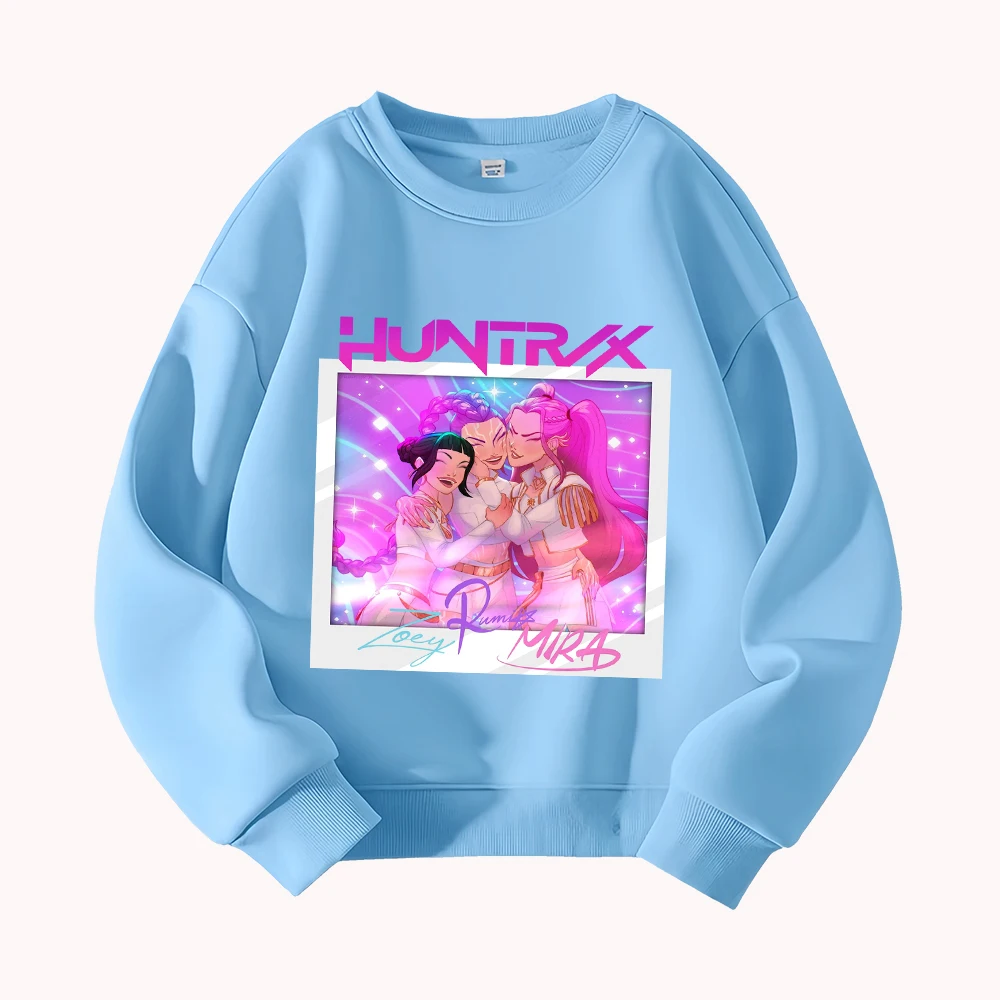 سويت شيرت برسومات شخصيات الهالوين من Saja Boys Baby Abby Mystery Romance Pumpkin Bat Ghost Print Crewneck Pulover