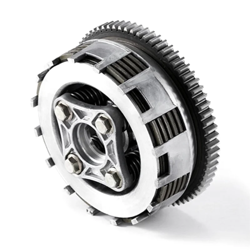 

73T 5Plate 4Pillar Clutch Pad Basket Assembly For Honda CG125 125Cc CG150 150Cc Engine ATV Motorcycle Spare Parts-X67A