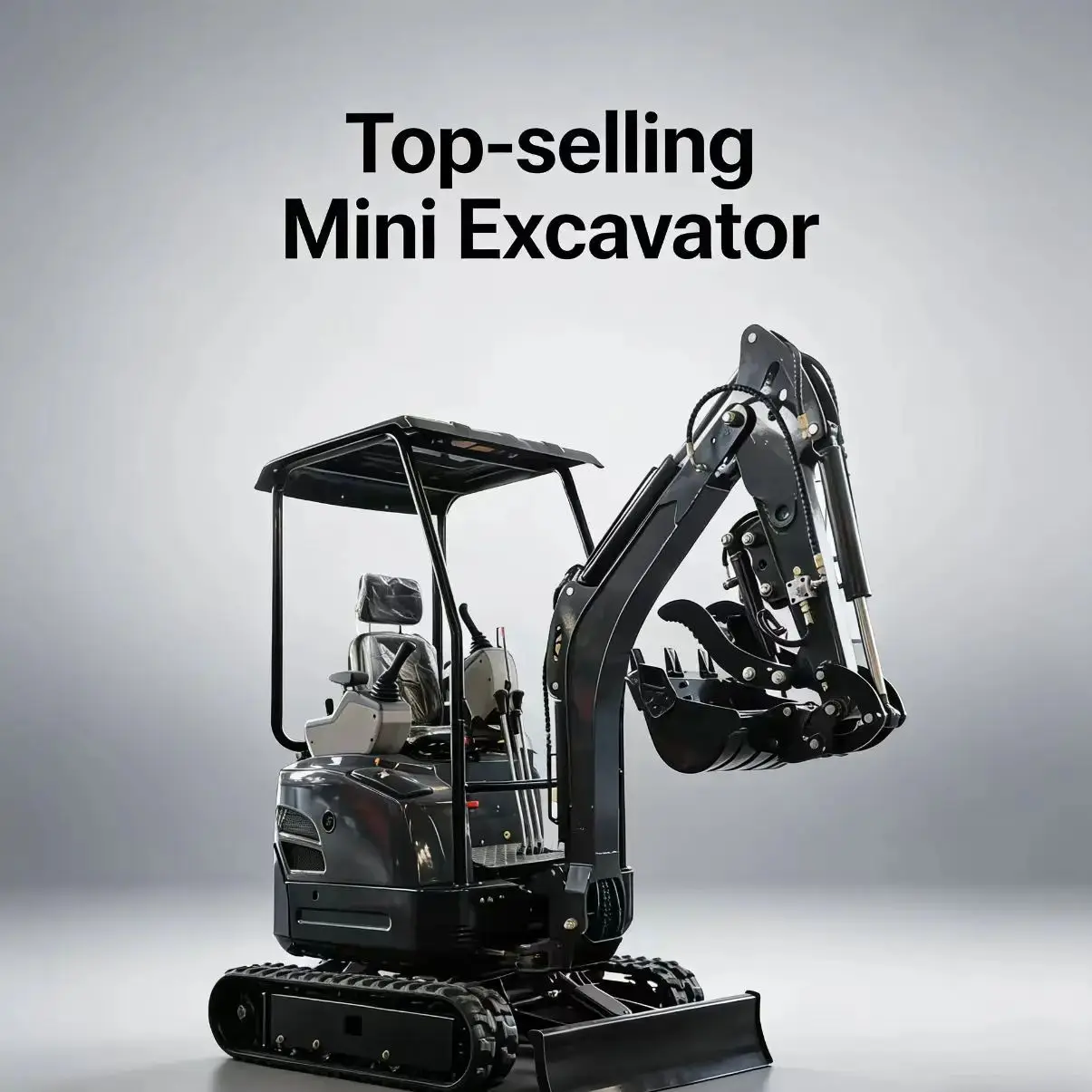 

Мини-экскаватор с нулевым выносом задней части, на заказ, с двигателем Kubota, CE, по заводской цене, строительная техника, землеройная машина