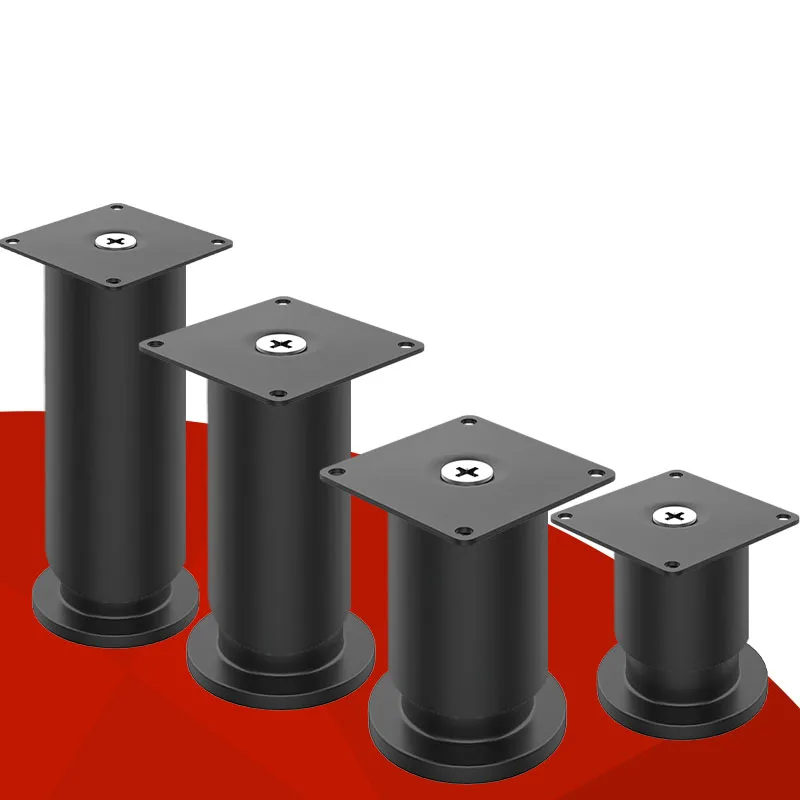 4pcs Adjustable Support Segs, Sofa Legs, Coffee Table Legs, Stainless Steel Furniture Legs