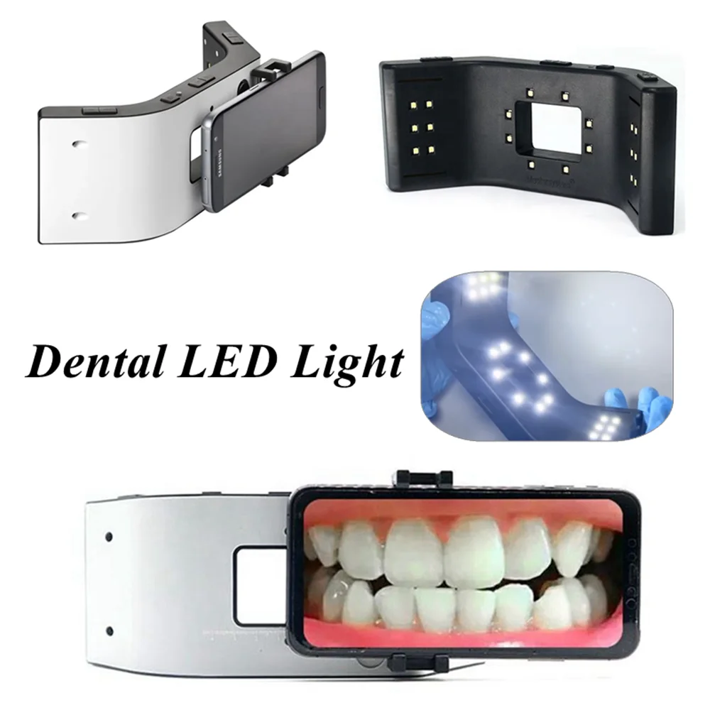 Dental Flash Light Oral Filling Lamp LED Photography Equipment Flashlight for Dentistry Orthodontic Treatment Colorimetric Photo