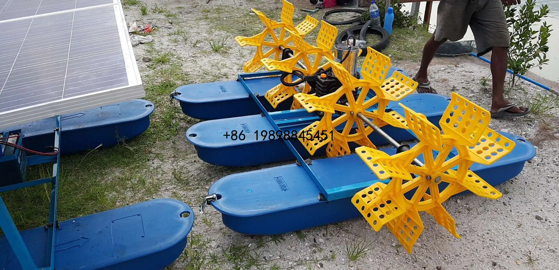 Solar Fish Pond Aerator Ecoaquaculture Solar Dc Aquaculture Aerators for Fish Pond Aerator Manufacturer