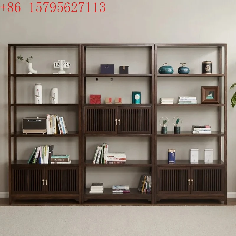 

XL Ugyen Wood твердая древесина Curio полка украшения антикварный дуо павильон витрина книжная полка