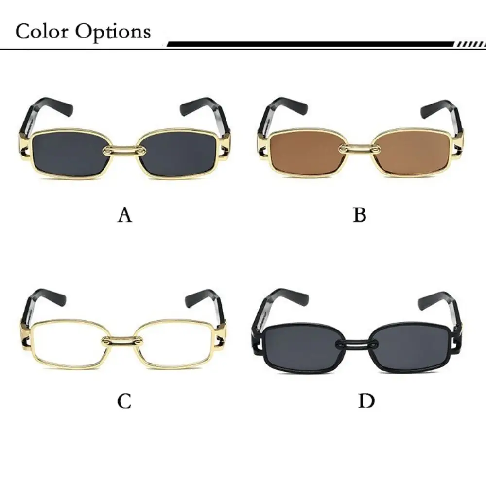 Punk Sunglasses Block Glare Full Frame Driving Glasses High Definition Vision Eye Protection Eyewear Summer Travel Accessories
