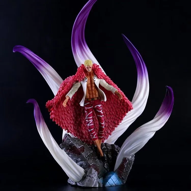 

Bandai One Piece GK Limited Edition Doflamenco Large ScaleScene Statue Joker Anime Figure Model Collector Display