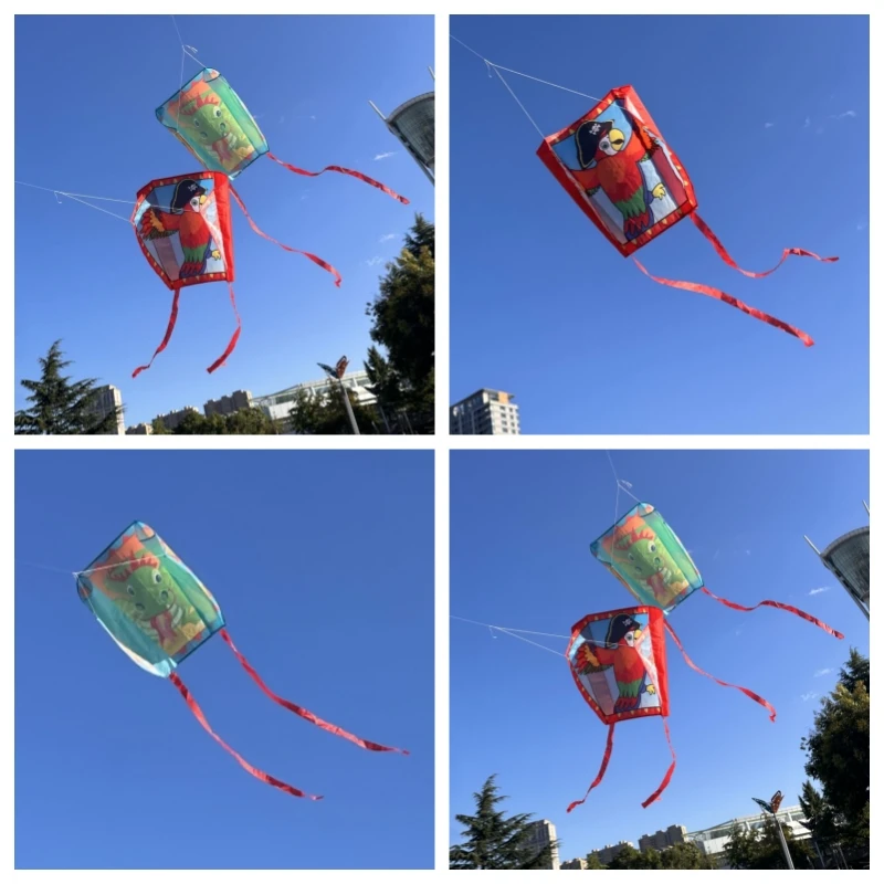 Free Shipping pocket kites flying for kids kites factory ripstop nylon fabric outdoor game toys flying bird kite a liner kite