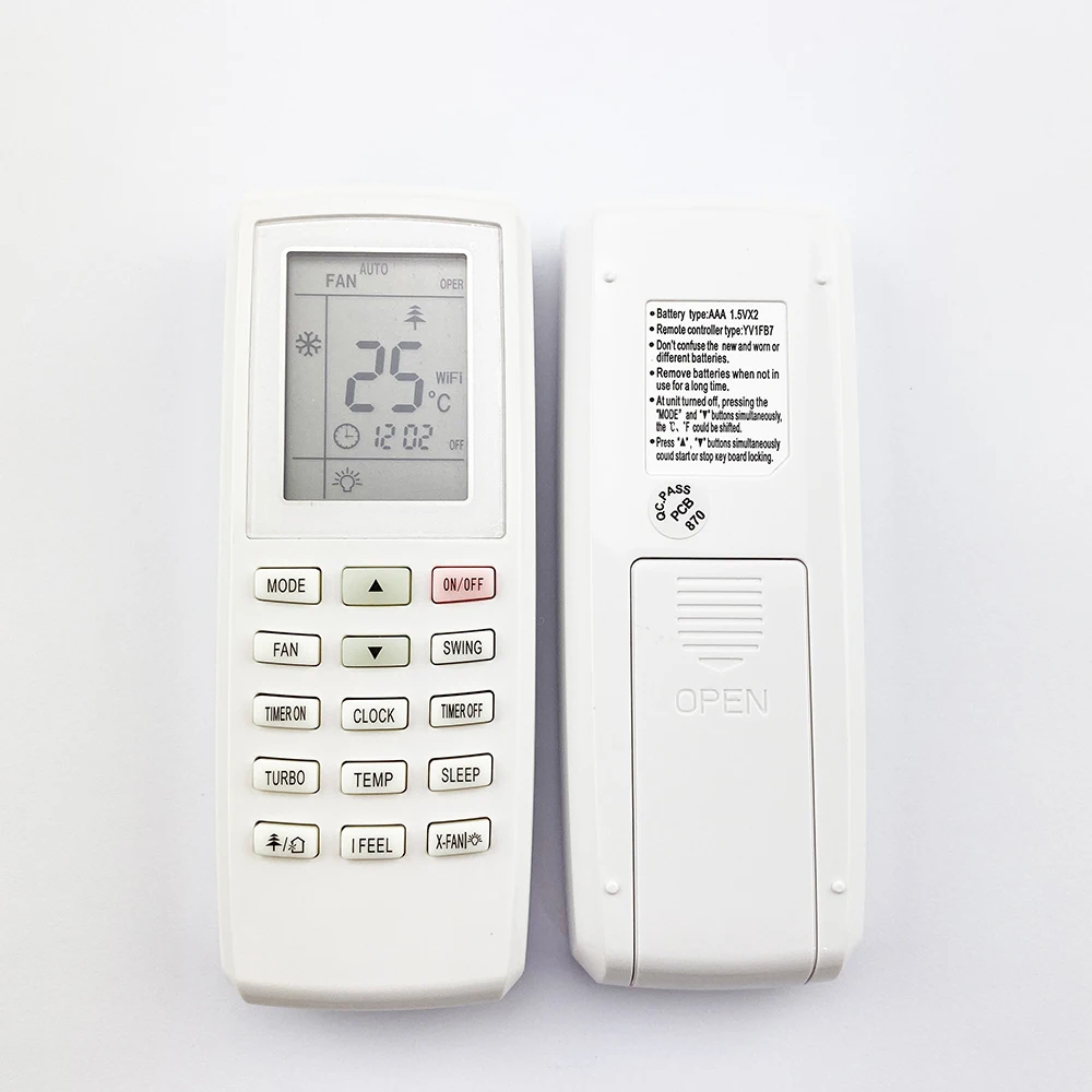 New YVIFB7 Authentic IR Remote Control for GREE Air Conditioner
