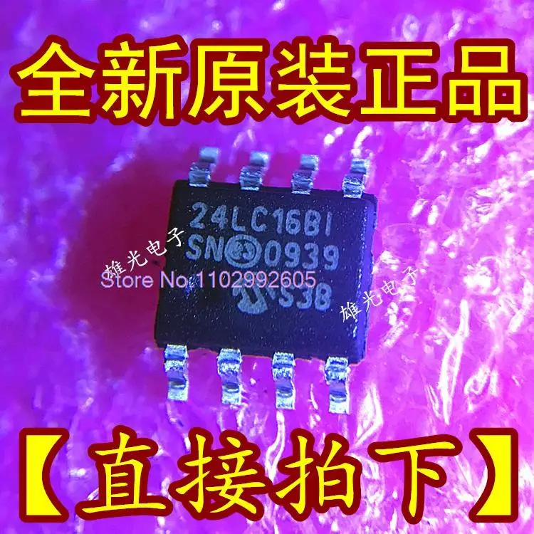 24LC16BT-ISN 24LC16BI 24LC16B1 SOP8 /