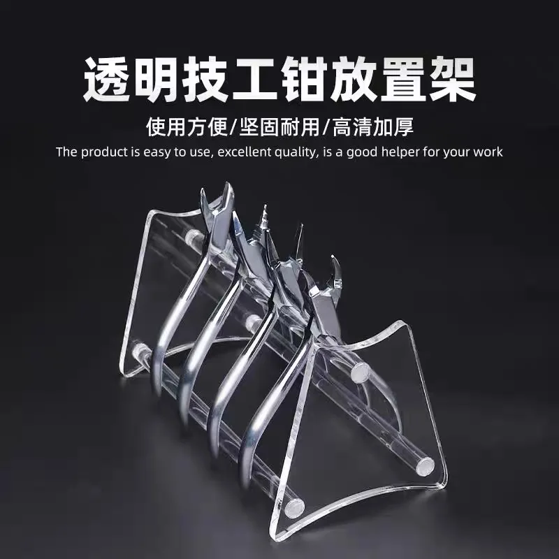 

New Orthodontic Pliers Forceps Placement Acrylic Rack Dental Tool Scissors Pliers Stand Holder Dentistry Orcissors Dentist Tools