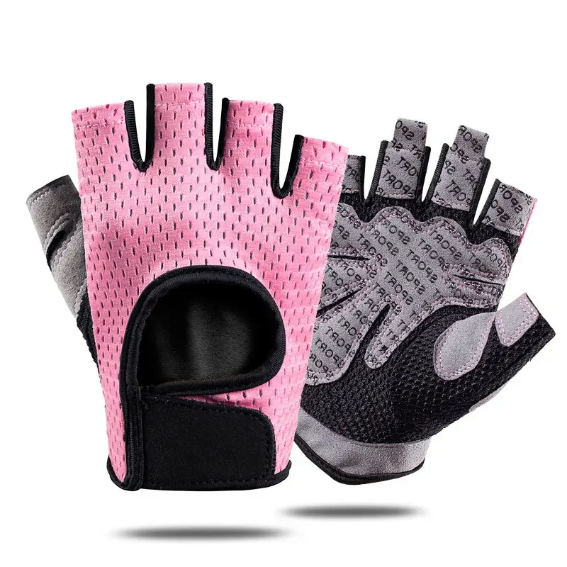 

Half Finger Cycling Gloves Anti-slip Sport Exercise Gym Fitness Tactical Gloves For Women Men Bicycle Accessories