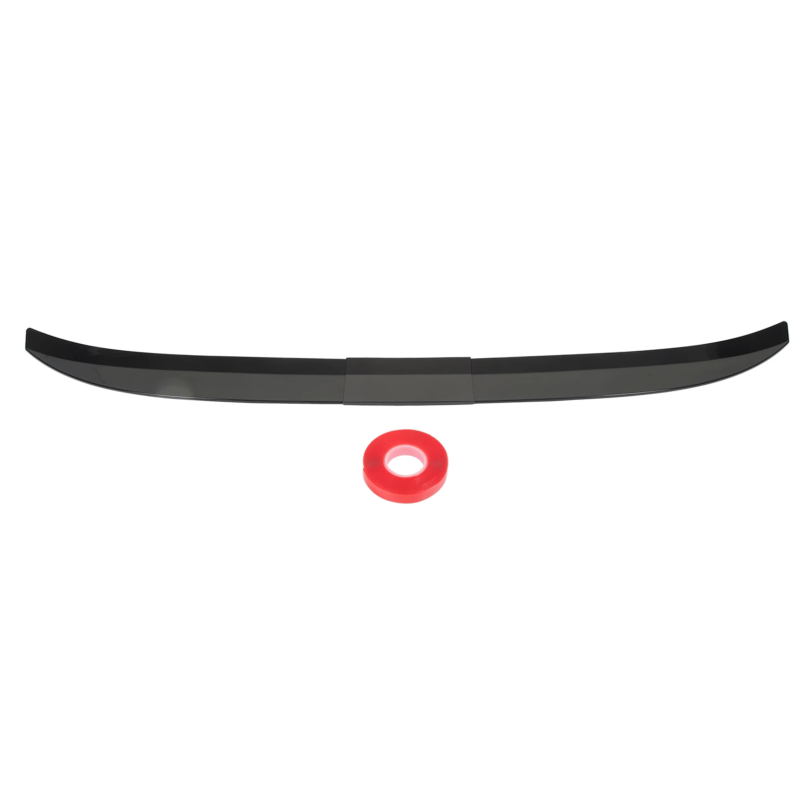 Задний спойлер, крыло, губа от 116 до 132 см, обтекаемая легкая крышка багажника, задний спойлер, глянцевый черный для