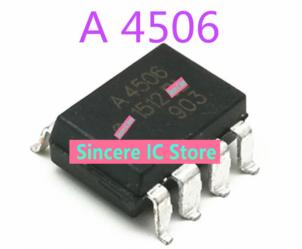 New original A 4506 HCPL-4506 HCPL-4506-500E SOP-8 chip optocoupler