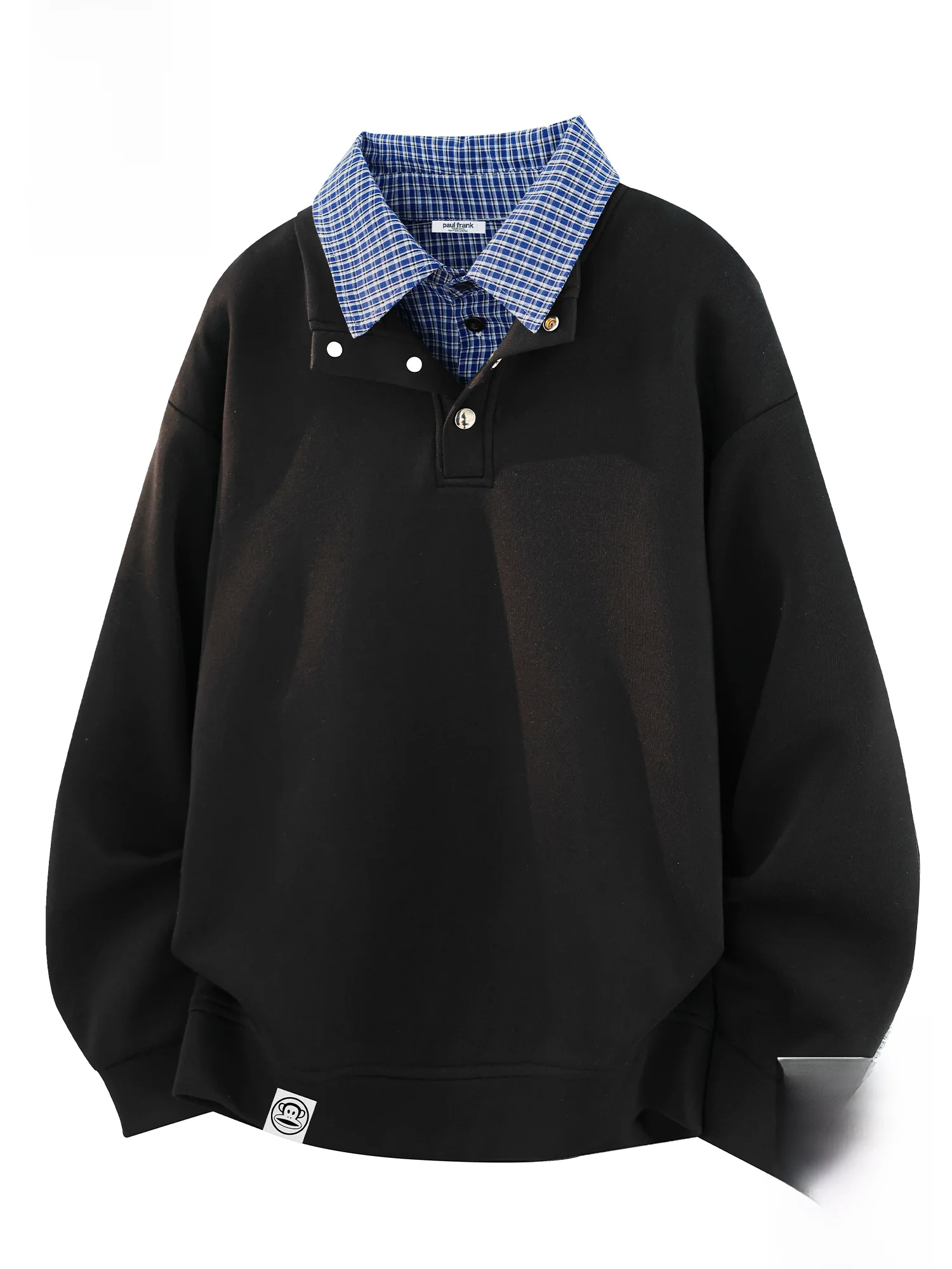 

PaulFrank Heavyweight Long Sve Sweatirt Casual Men's Loose Versatile Autumn Winter Faion Comfortable Cotton Polyester ...