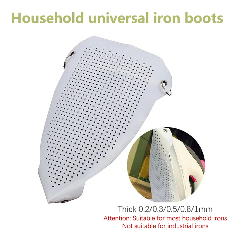 

0.2/0.5/1mm Iron Shoe Cover Ironing Shoe Pad Cloth Cover Iron Plate Cover Protector Protects Iron Soleplate