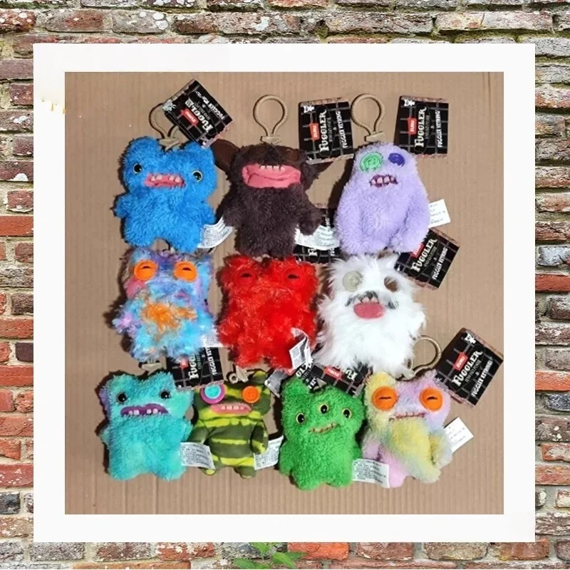 

Original Funny Ugly Monster Plush Toys Keychain Kawaii Teeth Monsters Fugguler Rabbits Cute Bunny Peluche Doll Pendants