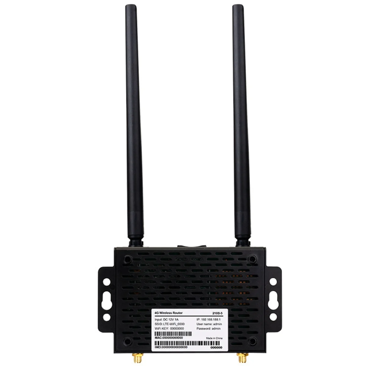 4G Industrial CPE Wifi Wireless Router Sim Card Slot Portable Mobile Hotspot 300Mbps External Antenna 32Users EU Plug