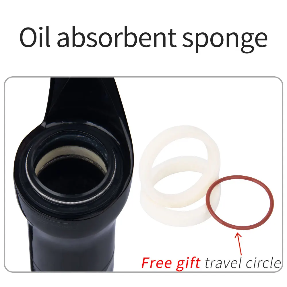 bicycle fork Wiper Seal O-ring/Oil absorbent sponge for Front Suspension Dust Oil Seals 32mm Inside Tube Bicycle Accessories