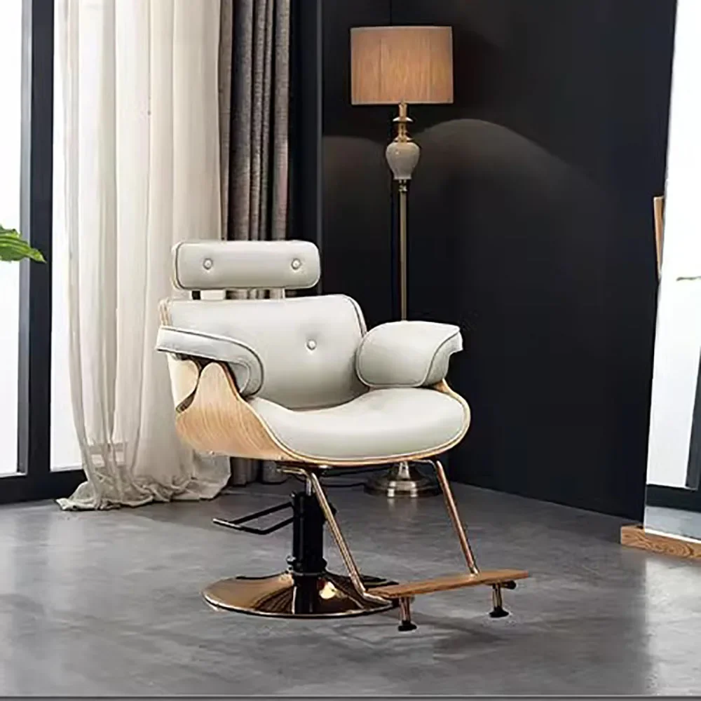 Simple Portable Barber Chair Aesthetic Luxury Modern Ergonomic Salon Chair Beauty Design Silla De Barbero Salon Furniture