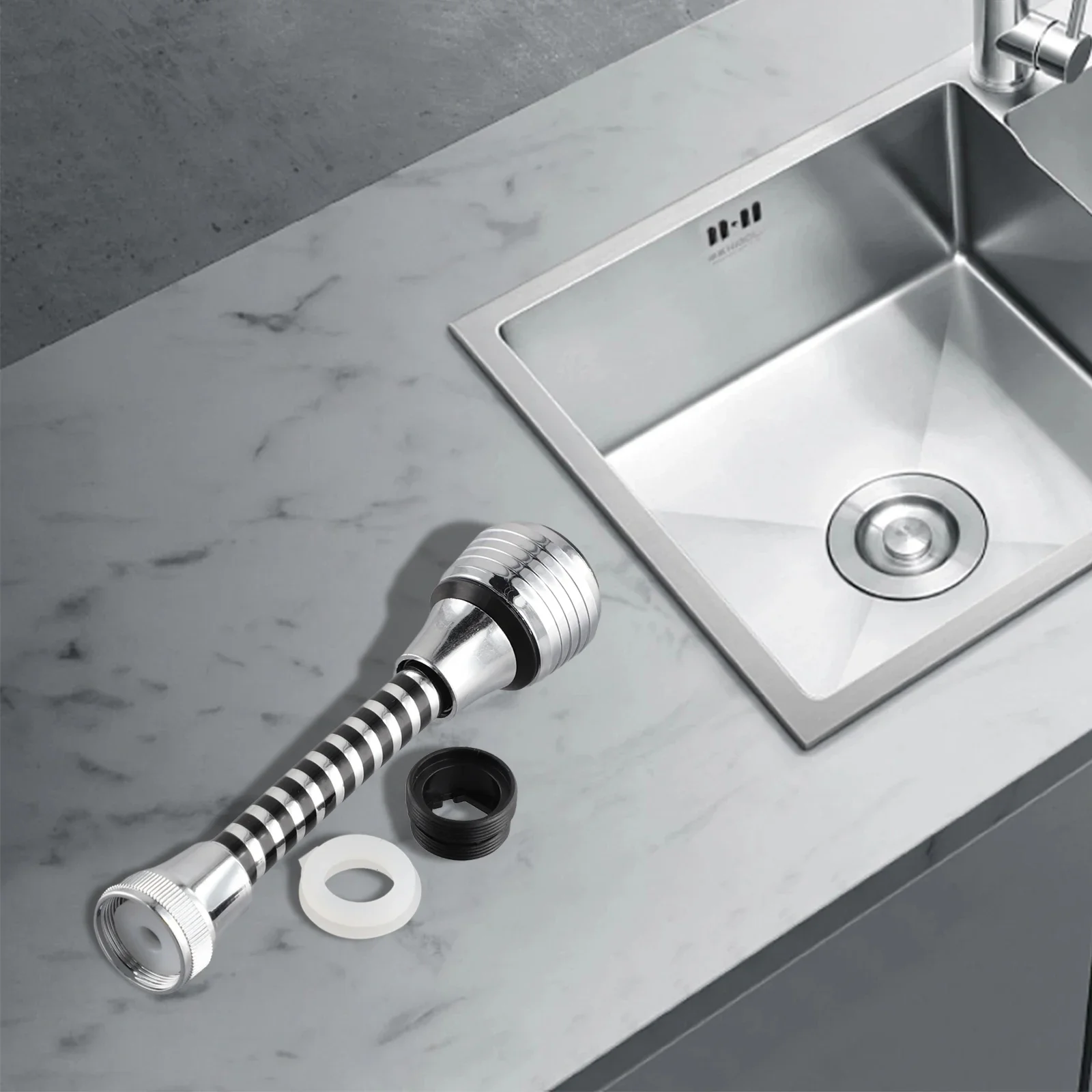 Swivel Faucet Faucet 360 Accessories Adjustable Connector High Pressure Shower Water Filter Faucet Extender Kitchen