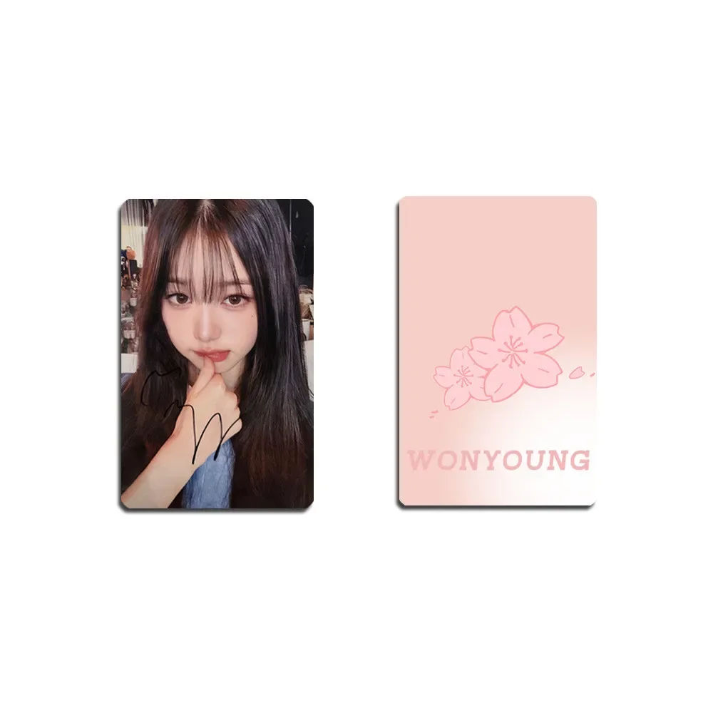 6pcs/set Kpop Idol IVE Wonyoung Photocard