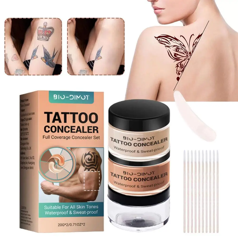 

Tattoo Concealer Cover Pockmarks Freckles Scars Tattoos Waterproof Discovering Care Body Skin Avoid Tattoos Makeup P8L8