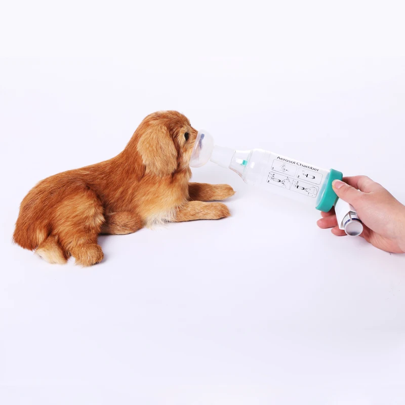 

Custom Medical Products Asthma Aerosol Chamber Dog Asthma Inhaler Spacer