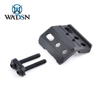 WADSN surefir Weaponlight Mount M300 M600 Flashlight Offset Mount Fit 20mm Picatinny Rail Metal Rail Accessories