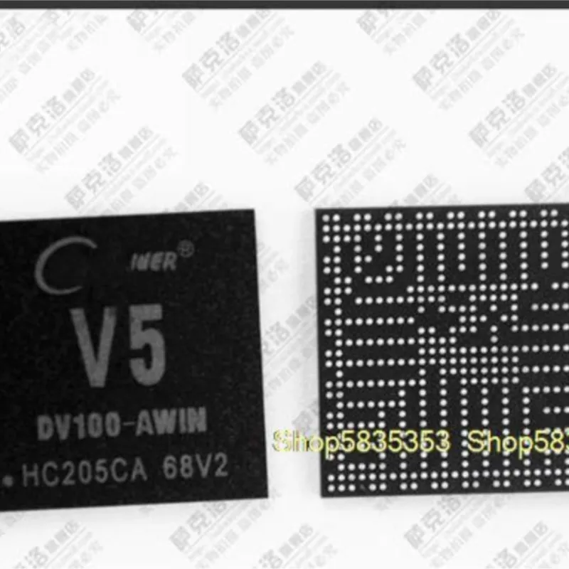 

5 шт. новый чип интеллектуального видеопроцессора ALLWINNER V5 DV100 BGA 4K
